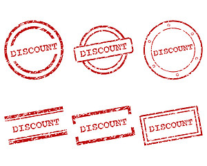 Image showing Discount stamps