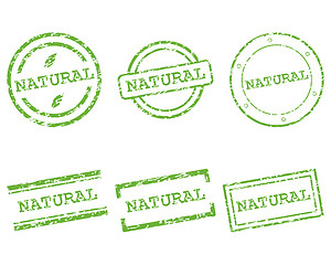 Image showing Natural stamps