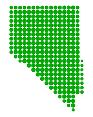 Image showing Map of Nevada