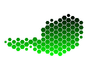 Image showing Map of Austria