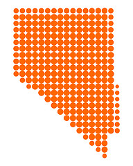 Image showing Map of Nevada