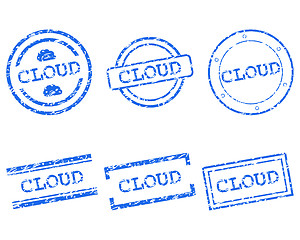 Image showing Cloud stamp