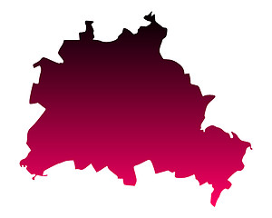 Image showing Map of Berlin