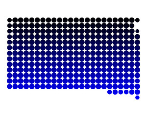 Image showing Map of South Dakota