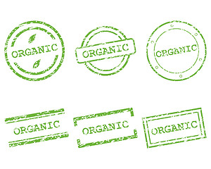 Image showing Organic stamp