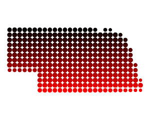 Image showing Map of Nebraska
