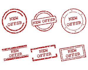 Image showing New offer stamps
