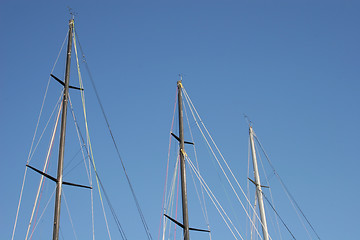 Image showing Masts