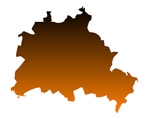 Image showing Map of Berlin