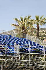 Image showing gallery seating stands for race Monaco Monte Carlo