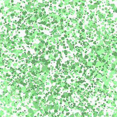 Image showing vector seamless background with green squirted paint