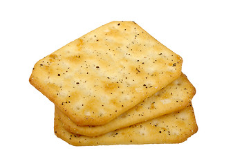 Image showing stack of crackers