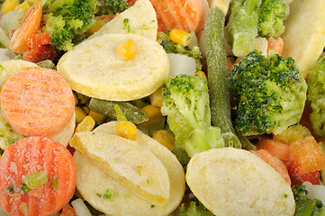 Image showing frozen Vegetables