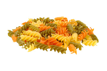 Image showing Tricolor pasta