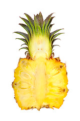 Image showing fresh slice pineapple