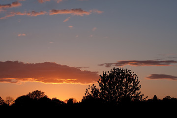 Image showing April Sunset