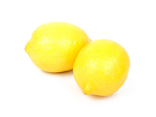 Image showing Lemon fruit isolated on white background