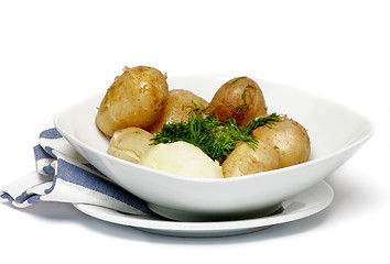 Image showing New Potato Boiled