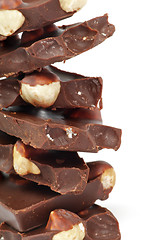 Image showing Chocolate stack