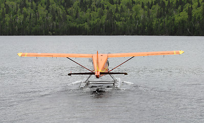 Image showing orange plane