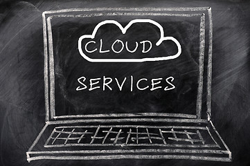 Image showing Cloud service