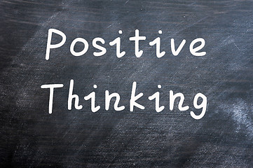 Image showing Positive thinking