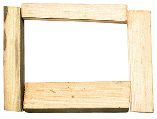 Image showing wooden frame