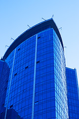 Image showing Skyscraper against a cloudless sky