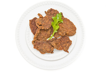 Image showing Chicken cutlet