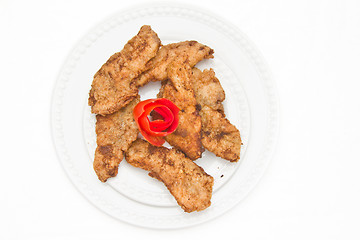 Image showing Fried Fish Fillet