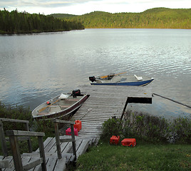 Image showing fishing boats