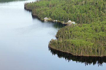 Image showing fishing camp