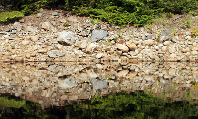 Image showing mirror lake closeup