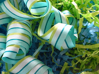 Image showing Ribbon and Confetti
