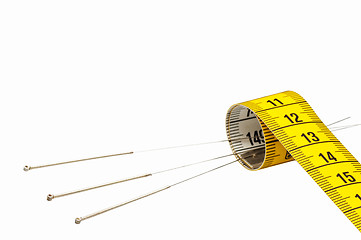 Image showing acupuncture for weight loss