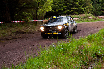 Image showing M. Conlon driving Ford Escort