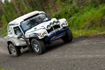 Image showing Land Rover Tomcat rally