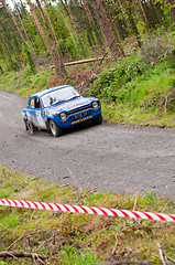 Image showing M. Sheahan driving Ford Escort