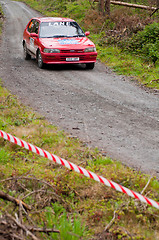 Image showing S. Lane driving Toyota Corolla