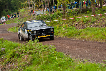 Image showing M. Conlon driving Ford Escort