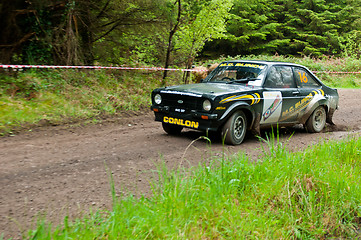 Image showing M. Conlon driving Ford Escort