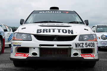 Image showing C. Britton Mitsubishi Evo