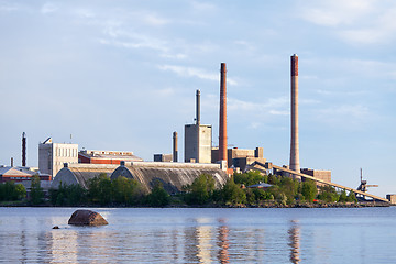 Image showing Closing of Factories and Smokestacks
