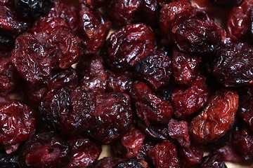 Image showing dried cranberries