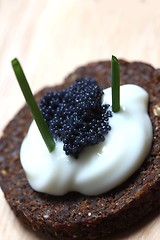 Image showing caviar piecemeals