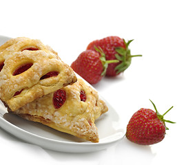 Image showing Strawberry Cookies