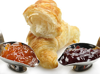 Image showing Fresh  Croissants