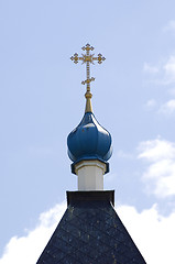 Image showing Golden dome of the Orthodox church