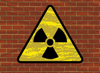Image showing radioactivity trefoil sign