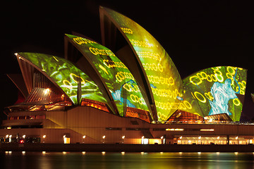 Image showing EDITORIAL: Vivid Sydney Festival - Opera House